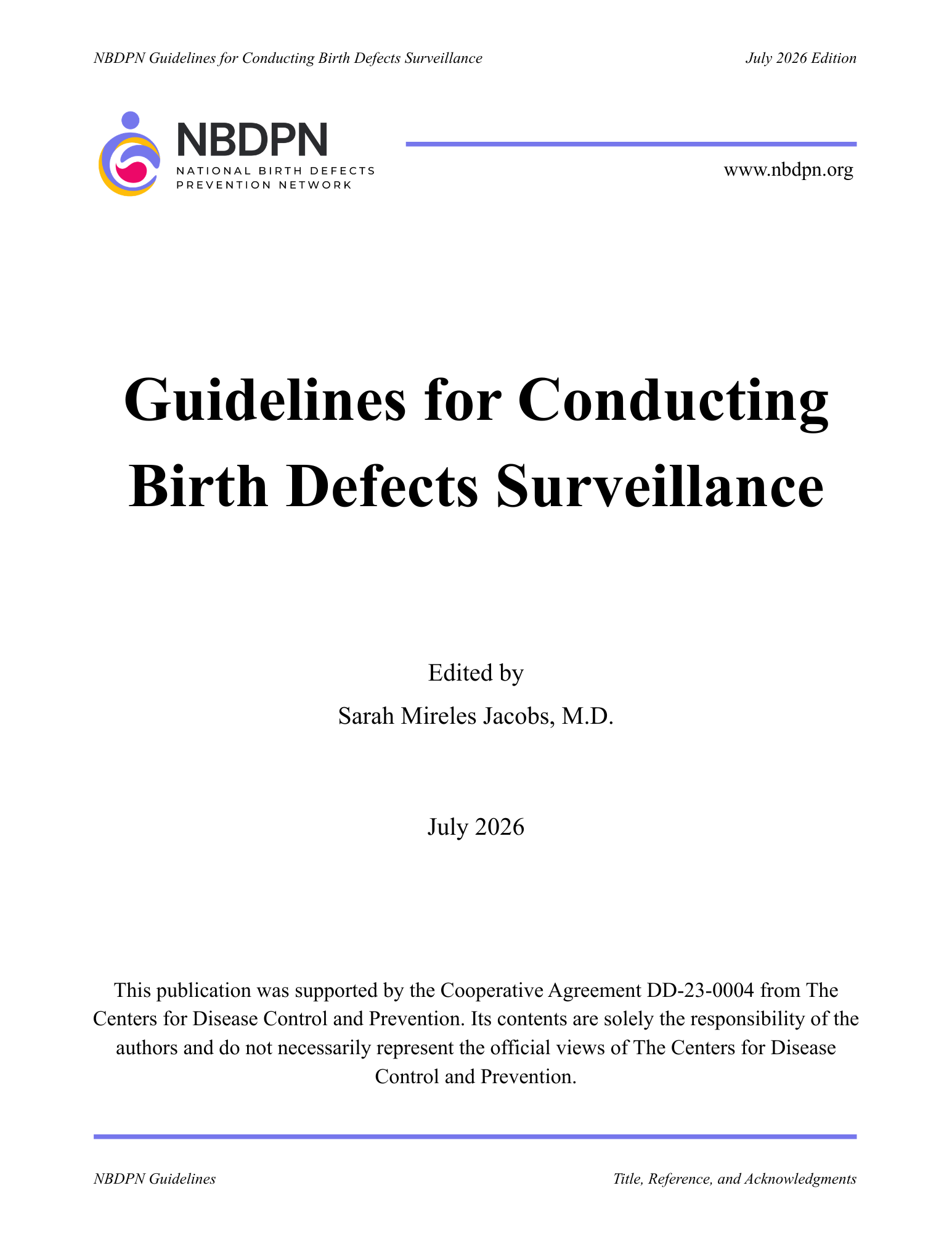 National Birth Defects Prevention Network logo